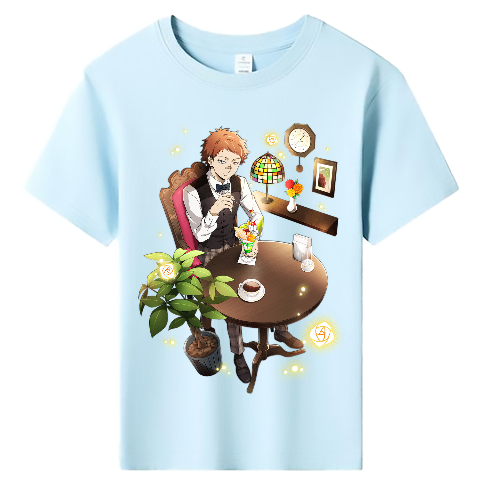 （画像用） 文豪ストレイドッグス Bungo Stray Dogs 綿100％キッズTシャツ（フロントプリント）
